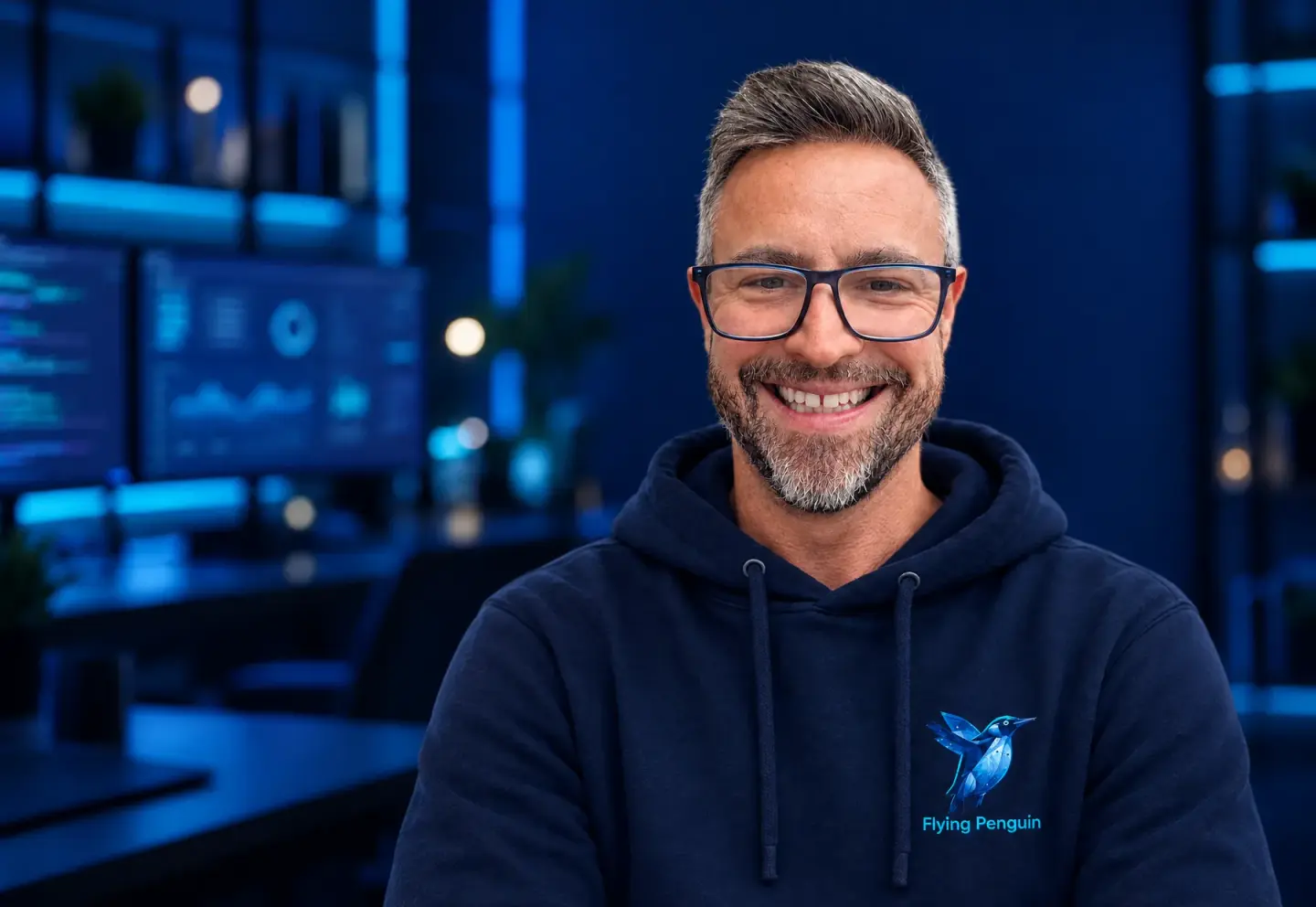 Garreth Sleigh, founder of Flying Penguin
